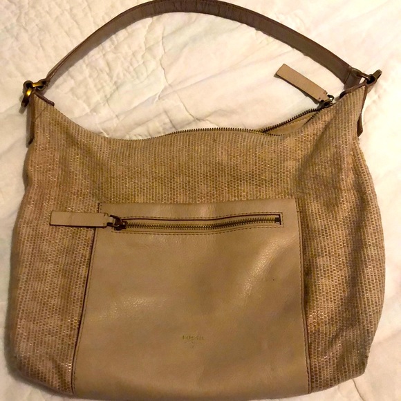 CLEARANCE!!!!!Fossil shoulder bag, used - Picture 1 of 11
